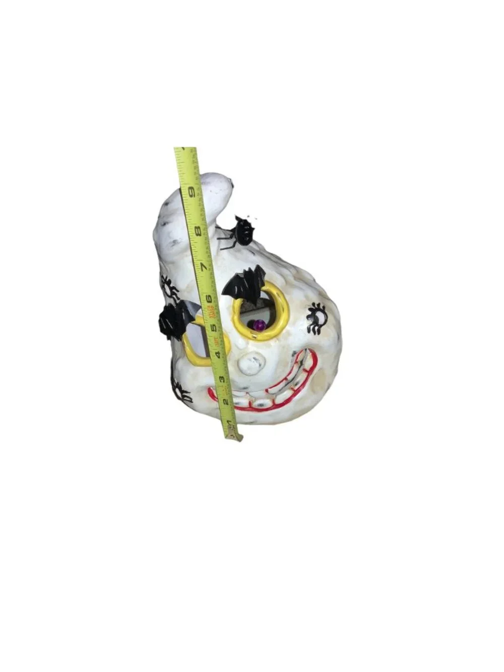 Halloween Ghost Head Candle Holder Seasonal Decor